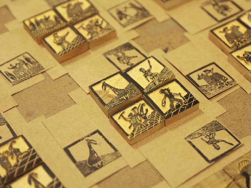 Oficina gratuita de xilogravura é ofertada no Centro de Artesanato Municipal em Juazeiro do Norte