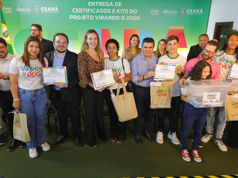 Projeto do Governo do Ceará certifica mais de 700 jovens de comunidades vulneráveis para o mercado de trabalho e empreendedorismo