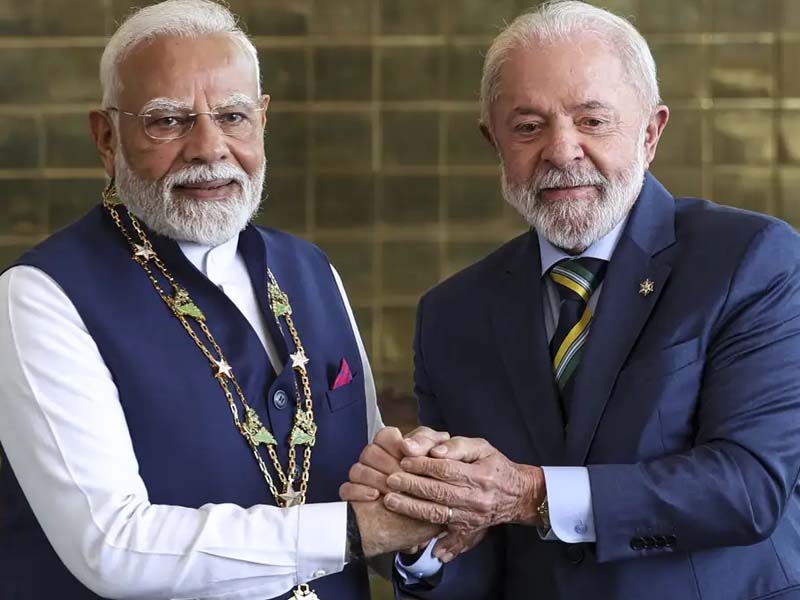 Lula e primeiro-ministro indiano conversam sobre tarifaço dos EUA