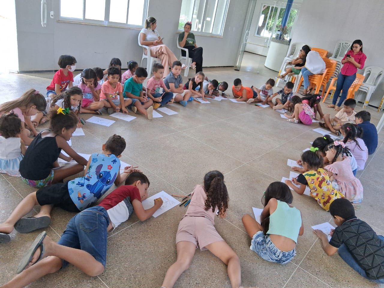 Em Salitre, CRAS Sede realiza atividades em parceria com a Creche Mª Ana de Jesus