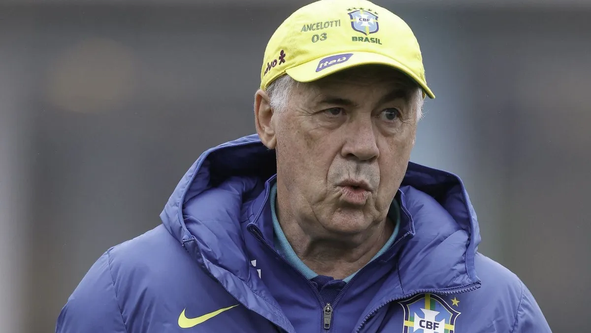 Seleção: Ancelotti fala da altitude e confirma mudanças para pegar Bolívia