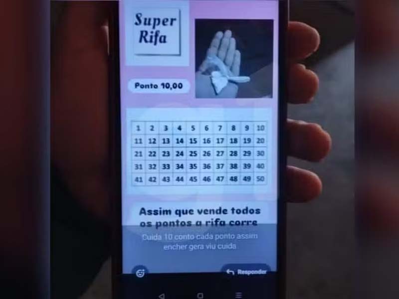 Mulher é presa por organizar rifa de cocaína com ponto a R$ 10