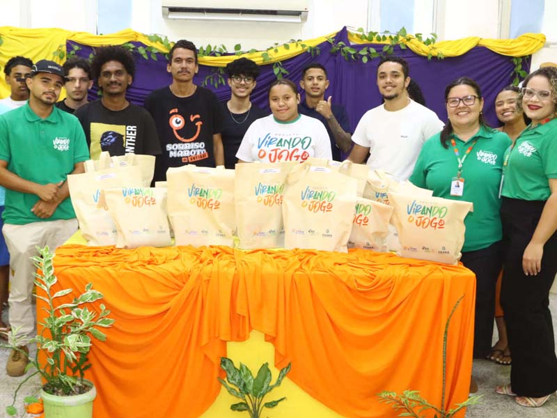 Virando o Jogo: com o apoio do Governo do Ceará, jovens enxergam novas possibilidades de futuro