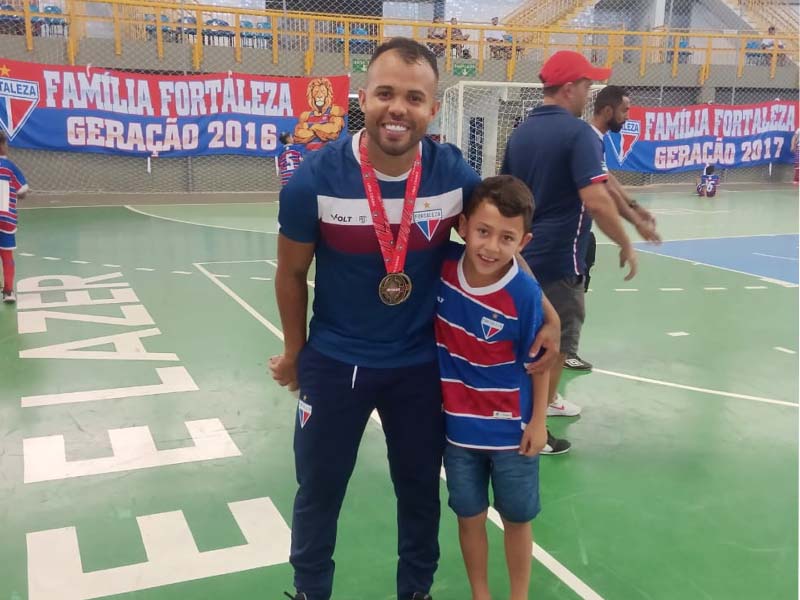 Isaac Ravi, talento de Nova Olinda, é destaque na base do Fortaleza Esporte Clube
