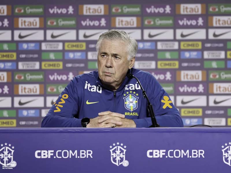 Carlo Ancelotti responde declaração de Neymar: “É uma decisão técnica”