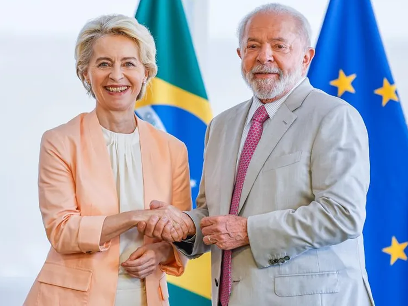 Mercosul: Lula liga para presidente da Comissão da UE e reforça acordo