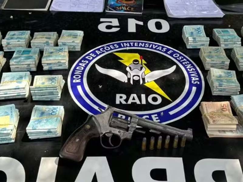 Agiota é preso com mais de R$ 200 mil após fazer ameaças no Ceará
