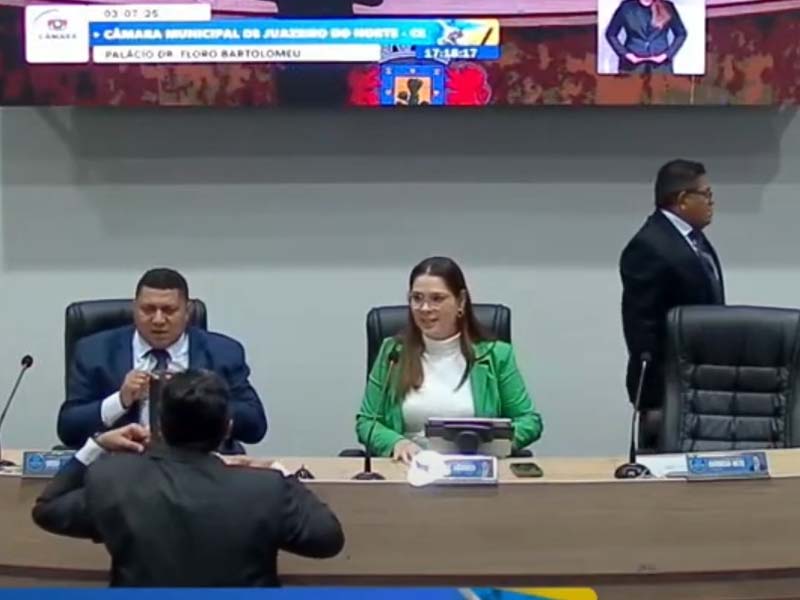 AO VIVO: Assista a mais uma sessão ordinária da câmara municipal de Juazeiro do Norte