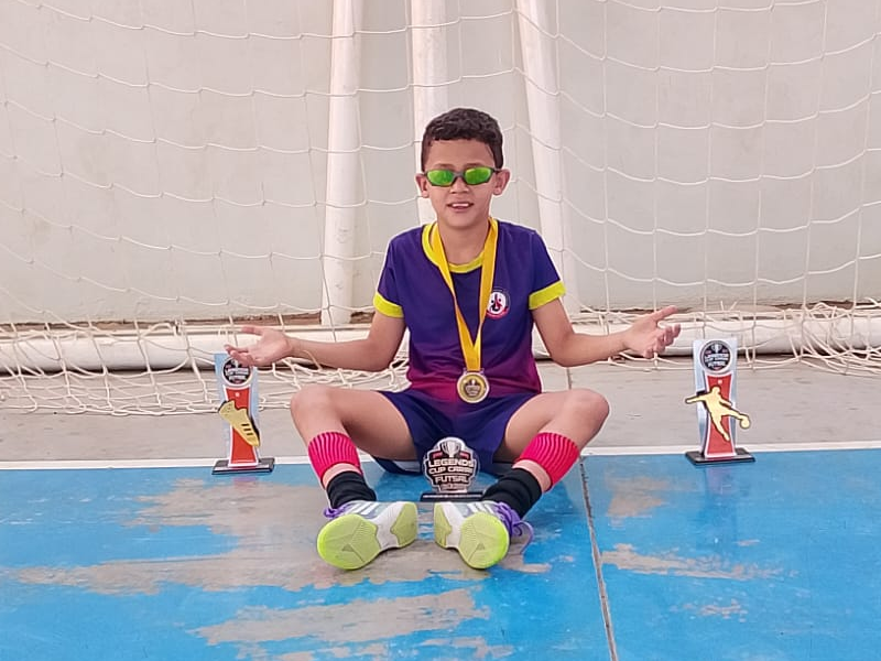 Isaac havy é eleito craque da competição na Legends Cup Cariri Sub-9