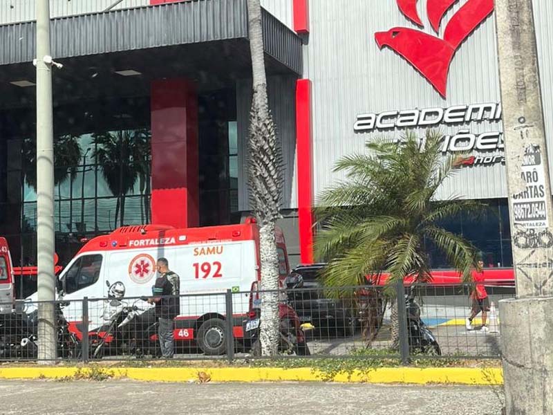 Homem morre após passar mal em academia de Fortaleza; é o segundo caso em uma semana