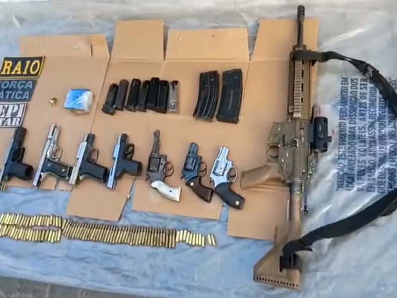 Sete membros do Comando Vermelho morrem em confronto com a polícia em Canindé