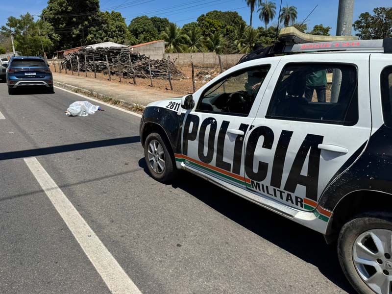 Vídeo: mestre de obras morre após ser picado por abelhas, tropeçar e ser atropelado por um carro, em Juazeiro do Norte