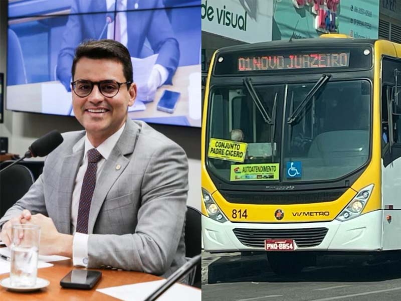 Yury do Paredão propõe implantação do programa ‘Tarifa Zero’ em Juazeiro do Norte