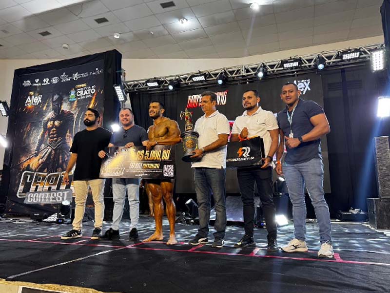 4º Crato Contest de Fisiculturismo consagra talentos e fortalece o esporte no Cariri