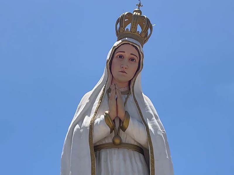 Vídeo: faltam 17 dias para a  inauguração do maior monumento de Nossa Senhora de Fátima do mundo, no Crato