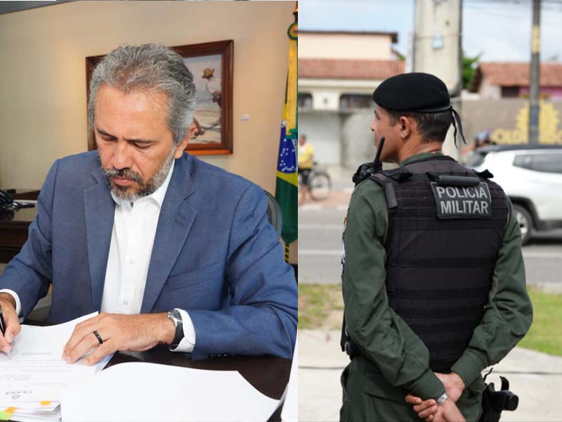 Governador Elmano de Freitas sanciona lei que autoriza compra de férias de policiais
