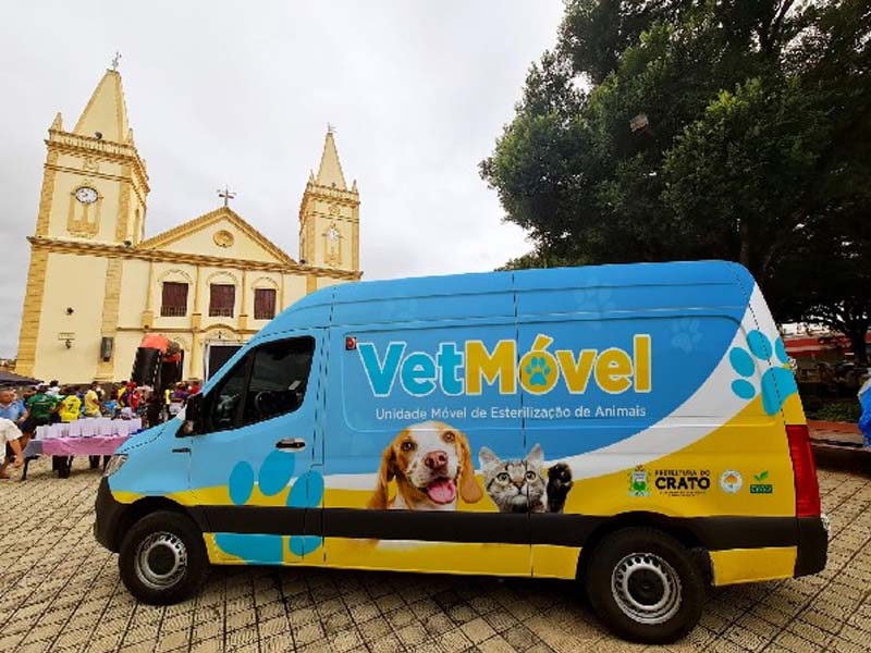 Crato promove atendimentos com o VetMóvel durante o mês de outubro; veja o calendário