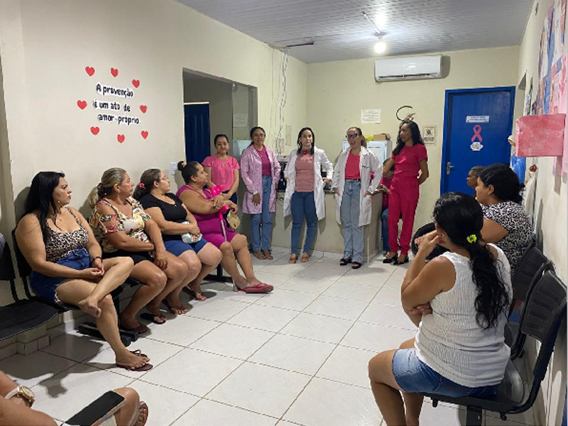 Unidades Básicas de Saúde de Juazeiro do Norte realizam atividades especiais em alusão ao Outubro Rosa