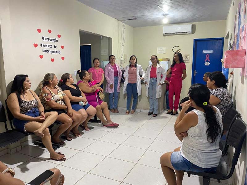 Unidades Básicas de Saúde de Juazeiro do Norte realizam atividades especiais em alusão ao Outubro Rosa