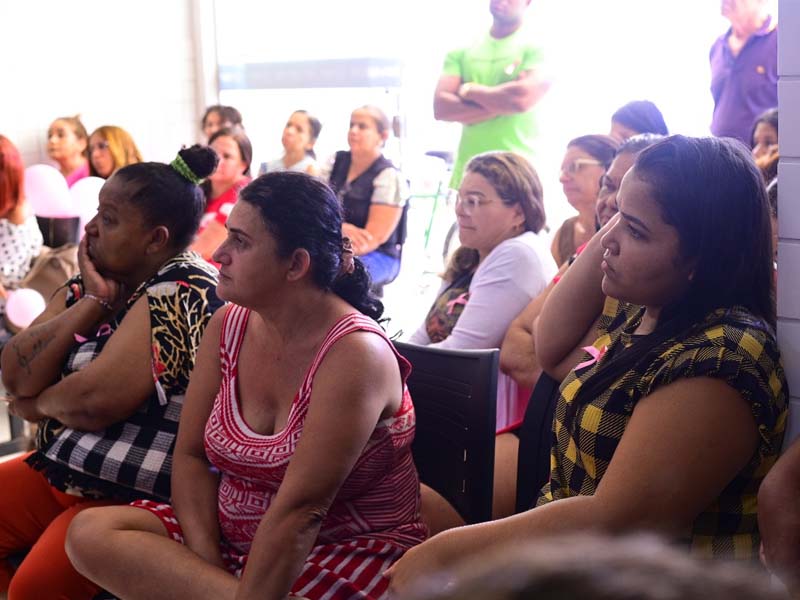 UBS Salesianos realiza atividade alusiva ao Outubro Rosa, em Juazeiro do Norte