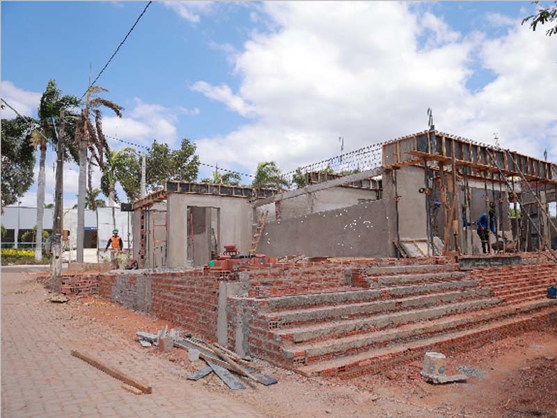 Juazeiro do Norte: Obra do Cemitério São João Batista chega a 50% de conclusão