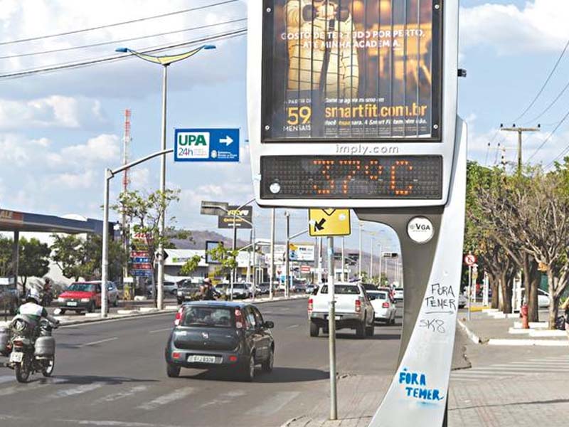 Ceará pode ter máximas de até 39 °C nesta quarta-feira (15)
