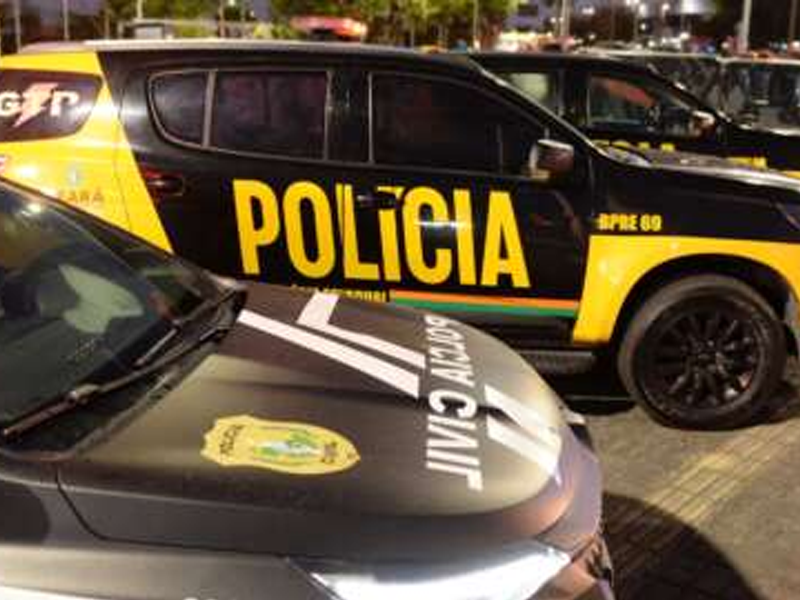 Operação Integração Saturação Total prende 246 suspeitos e apreende 58 armas no Ceará