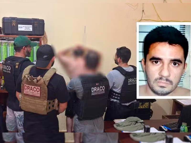 Um dos criminosos mais procurados do Ceará é preso na Bolívia em operação conjunta