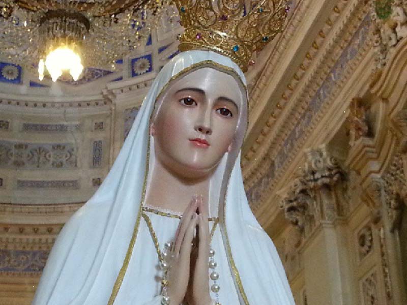 Imagem daPeregrina Mundial de Nossa Senhora de Fátima passará pelo Crato: confirma o cronograma