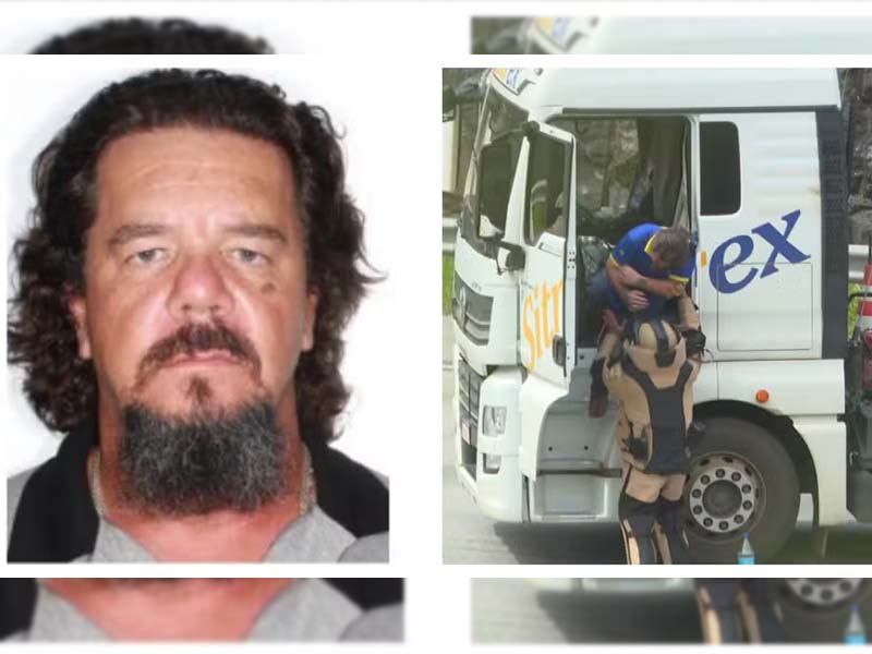 Motorista diz à polícia que quebrou para-brisa com pedra achada no Rodoanel e montou falsa bomba com itens da cabine