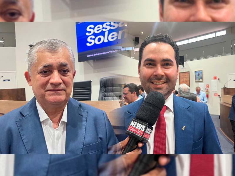 Vídeo: Deputado Guimarães recebe título de cidadão de Juazeiro do Norte e Comenda Padre Cícero, concedida por Barbosa Neto