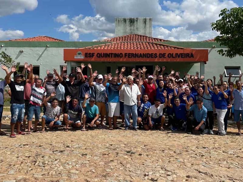 Prevenção ao câncer de próstata mobiliza mais de 90 homens em um único dia durante ação do Novembro Azul em Farias Brito