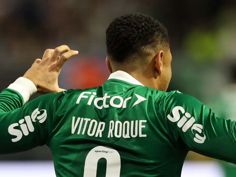 Vitor Roque decide, e Palmeiras garante a liderança do Brasileiro contra o Santos no Allianz Parque