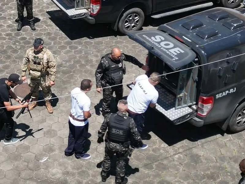 Líderes do CV são transferidos para mesmo presídio de Fernandinho Beira-Mar