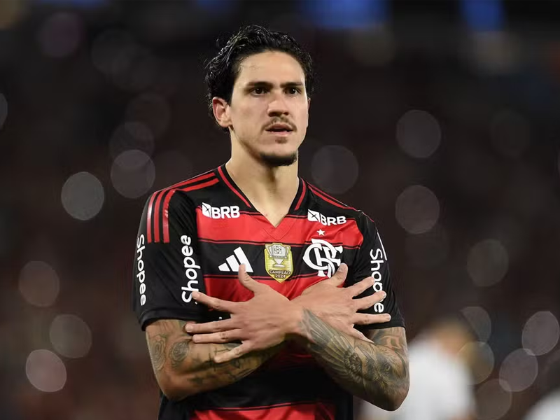 Com lesão na coxa, Pedro é desfalque confirmado na final da Libertadores entre Flamengo X Palmeiras