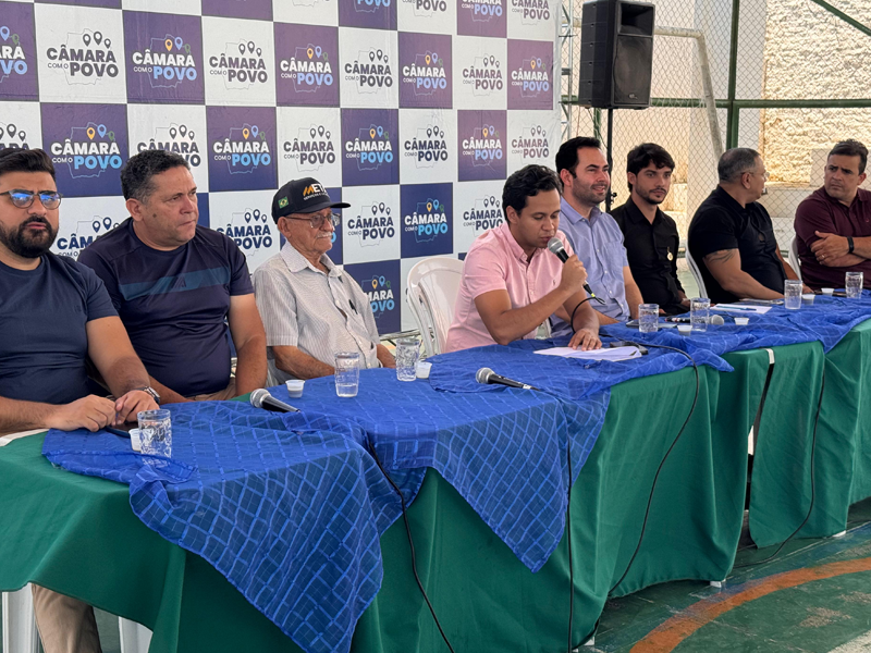 Câmara Municipal de Juazeiro do Norte realiza 6ª edição do programa “Câmara Com o Povo” no Sítio Catolé
