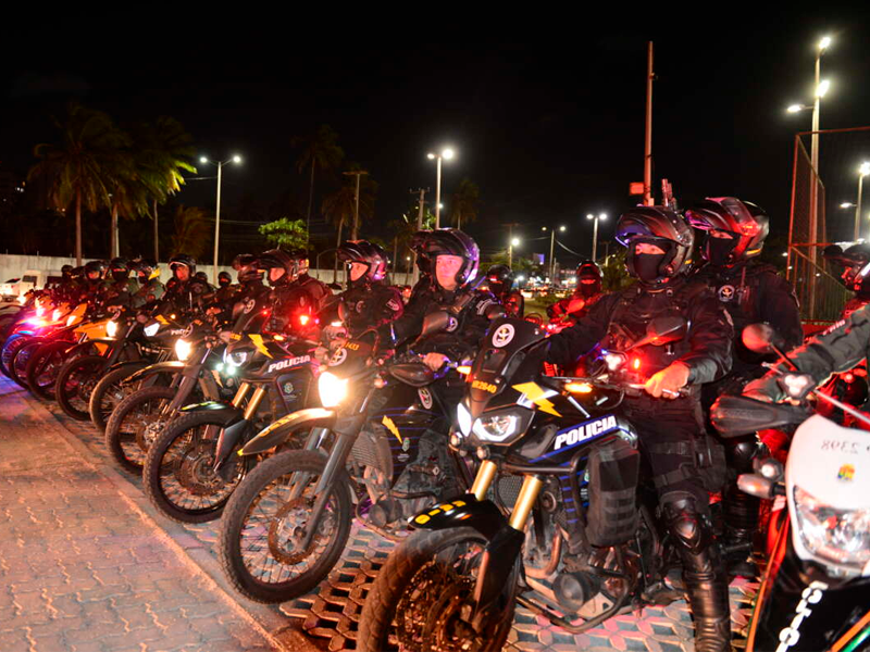 Operação Integração Saturação Total mobiliza 754 agentes das forças de segurança no Ceará