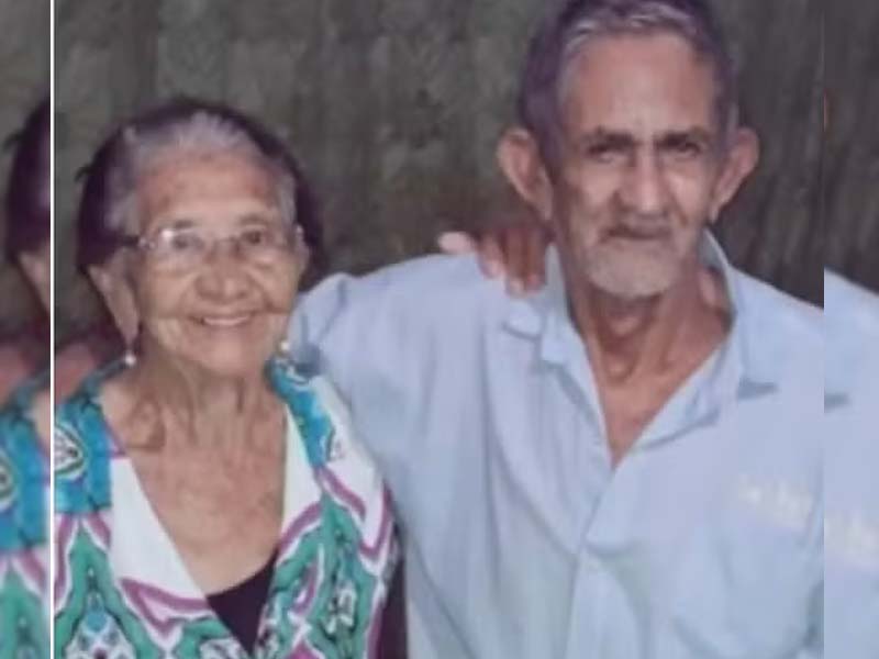 Casal cearense casado há 70 anos morre no mesmo dia e é sepultado lado a lado