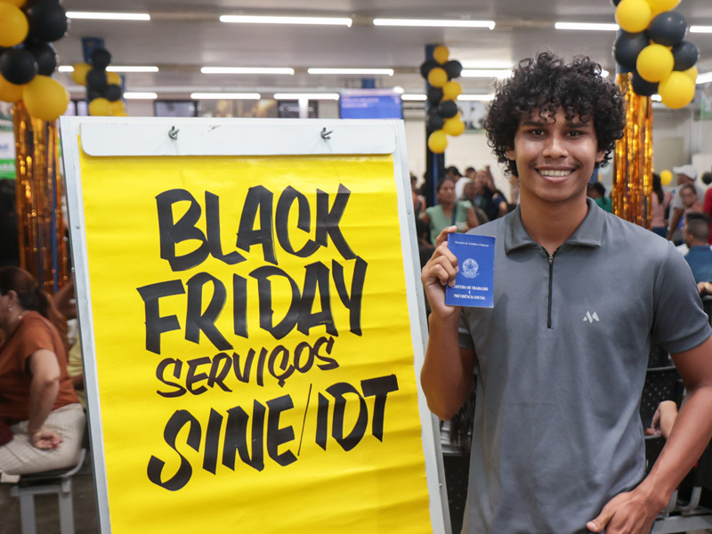 Mais de 6 mil novas oportunidades na Black Friday de Empregos