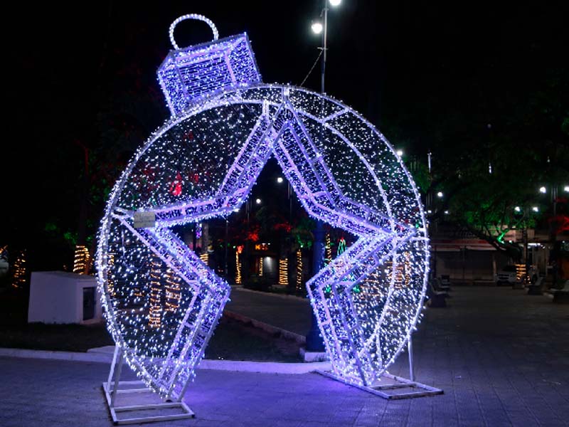 Juazeiro do Norte inicia ornamentação natalina e se prepara para a abertura do Natal de Fé