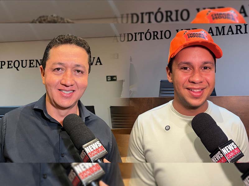 Vídeo: Gledson Bezerra e Felipe Vasques participam do lançamento do campeonato Chagas Moura e destacam a importância da competição para o futebol amador de Juazeiro do Norte