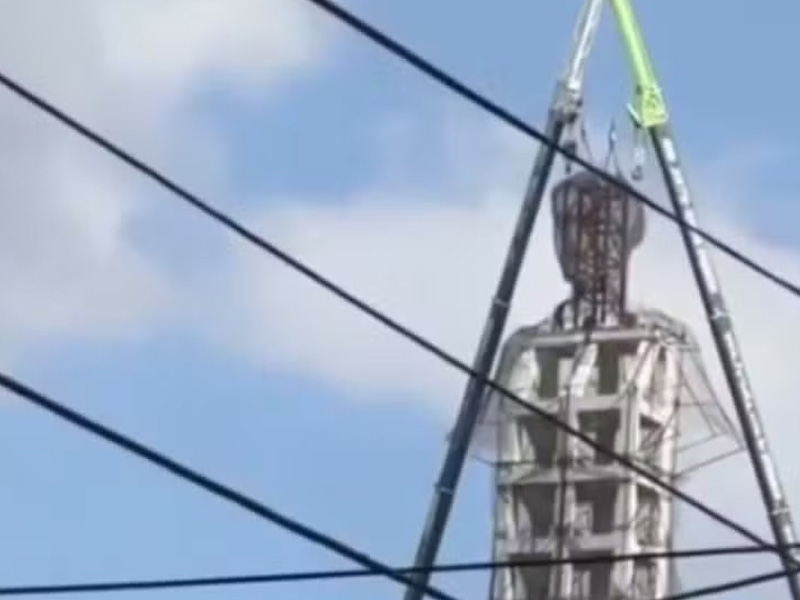 Após 39 anos, estátua de Santo Antônio em Caridade recebe a cabeça