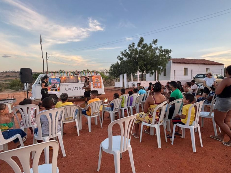 Potengi Valoriza Suas Raízes: Arte Circense e Dança do Toré marcam ação cultural no Carcará