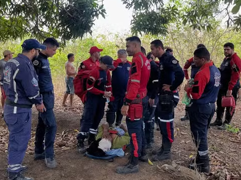 Idoso de 73 anos é resgatado após passar 12 horas ferido em penhasco na serra de Tianguá