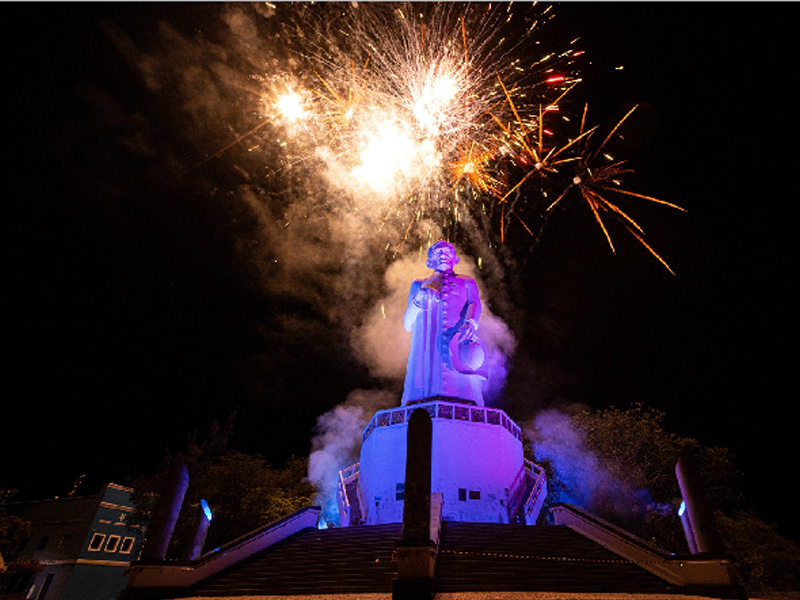 Réveillon com show pirotécnico de baixo ruído será realizado na Colina do Horto