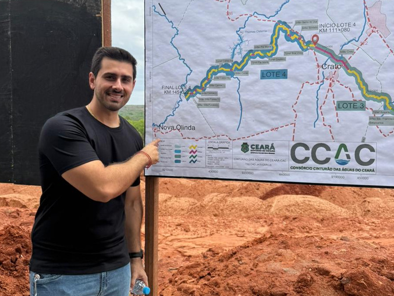 Prefeito Leo Brito defende barragem em Nova Olinda para garantir água e desenvolvimento  com a chegada do ‘Velho Chico’