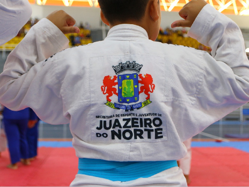Festival de Judô da SEJUV em parceria com o Instituto Adonai Brasil ocorre nesta sexta-feira, 19, em Juazeiro do Norte