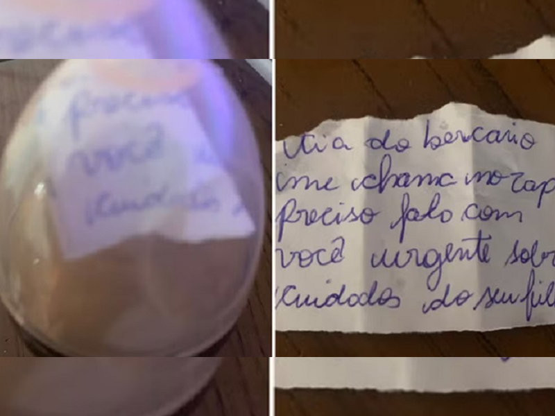 Bilhete em mamadeira alerta mães sobre suspeita de maus-tratos contra crianças autistas em creche de Rio Preto