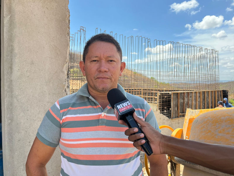 Com investimento de 14 milhões, prefeitura de Caririaçu retoma obra da adutora do município que estavam paradas