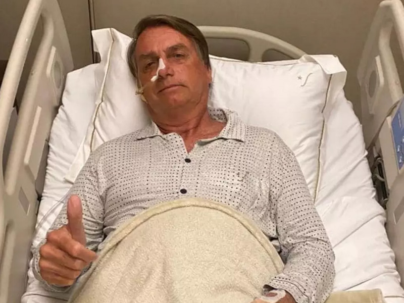 Bolsonaro é submetido à cirurgia para tratamento de hérnia bilateral